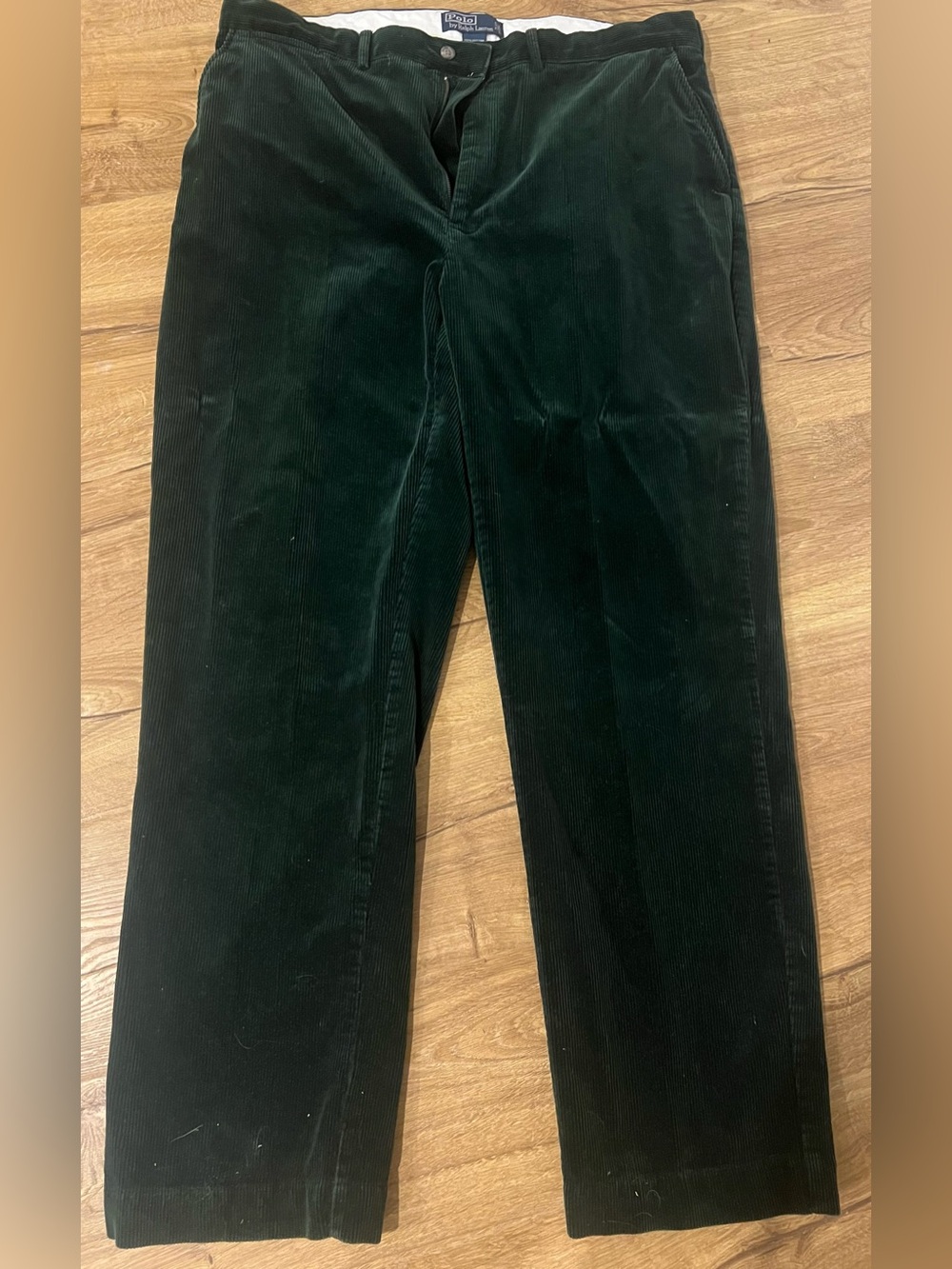 Polo by Ralph Lauren Green Corduroy Pants 38x32